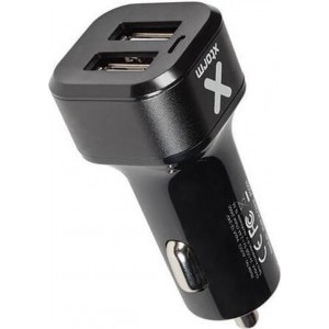 Xtorm Power Car-plug 2 USB ports - Auto oplader - XPD12