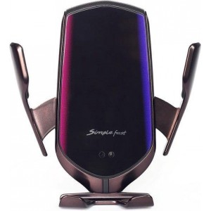 BLACK EDITION - Wireless Car Charger - Geschikt voor alle auto's - Sterke 10W - Draadloze oplader auto - autohouder