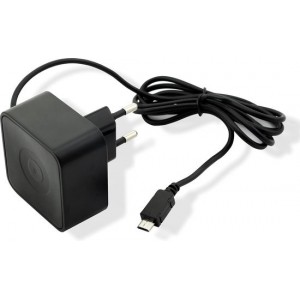 Muvit thuislader Micro-USB connector - zwart - 2.1 Amp - 1.2m