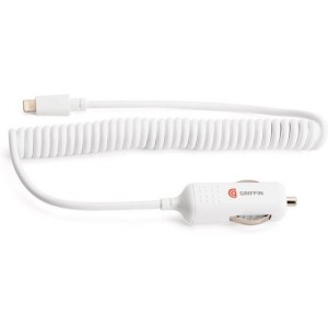 Griffin PowerJolt SE Car Charger Lightning 2.4A White