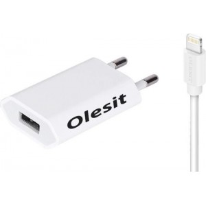 Olesit Lightning to USB oplaadkabel en adapter