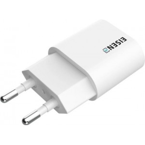 Oplader met 1 USB Poort - Adapter - Eisenz EZ682 - Oplaad Stekker