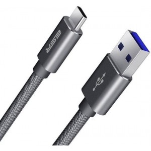 USB 3.0 naar USB C kabel 1 meter grijs