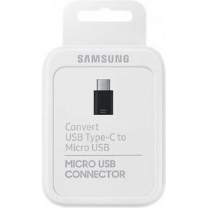 Samsung Originele Micro-USB naar Type-C Adapter - Zwart