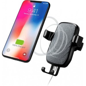 QY Qi Wireless charger – draadloze autolader geschikt voor o.a. iPhone 8/8+/X, Sony Z3V/ZAV, Samsung