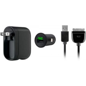 Belkin iPad AC/DC PowerKit + charging kabel