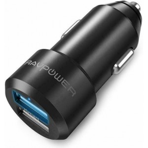 RAVPower Dual-USB autolader 24W 4.8A metalen dubbele adapter iSmart RP-VC006