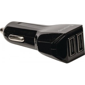 Konig Dubbele USB autolader 3,1A