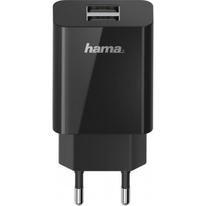 Hama 00200014 oplader voor mobiele apparatuur Binnen Zwart