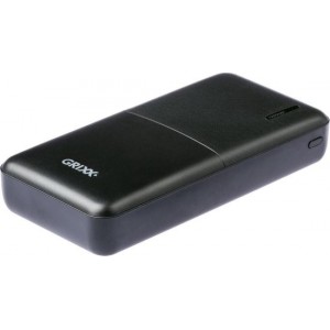 Grixx Optimum Powerbank - 15000mAh - Micro USB en USB-C - Zwart
