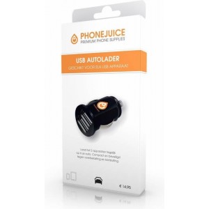 PhoneJuice Autolader 12V - 2A