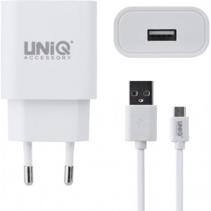 UNIQ Accessory 2.4A travel charger - USB Type-C Wit (CE)