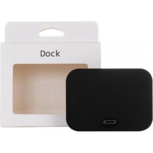 DrPhone Type C Dock -laadstation - Oplaadstation - Zwart