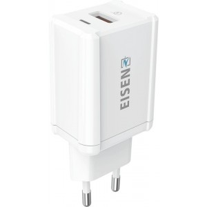 Eisenz EZ802 Snellader 18W 3A oplader QC3.0 + iPhone Lightning Kabel