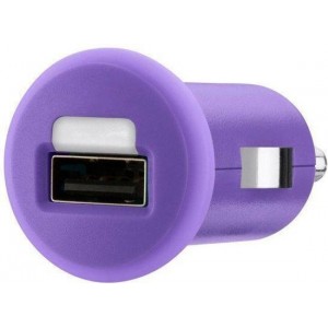 Belkin Micro Autolader USB - 1A - Paars