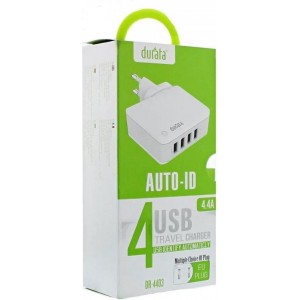 Durata 4 Port USB travel charger