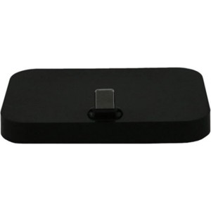 DrPhone Lighting Dock -Laadstation - Oplaadstation - 2A -  Zwart