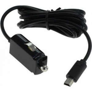 USB Mini B autolader - 2,1A - compact - 1,5 meter