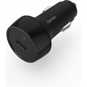 Hama USB auto snellader - zwart