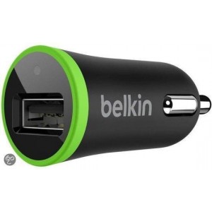 Belkin USB Autolader 1A - Zwart