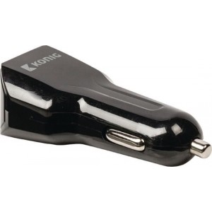 Konig dubbele USB autolader 4,2A