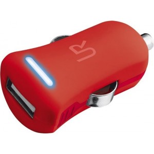 Trust Urban - Smartphone Auto Oplader - 5W - Rood