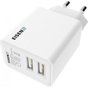 Eisenz EZ078 Snellader adapter 12W 2.4A oplader + USB-C Kabel voor Huawei / Samsung / Nokia / HTC / Sony