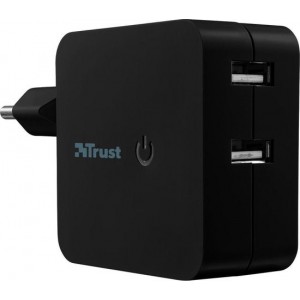 Trust 2 Poorts USB Thuislader