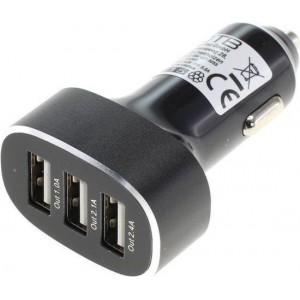 OTB Snelle USB autolader voor 3 x USB apparaten