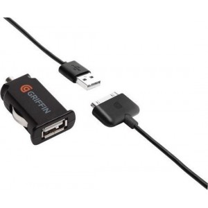 Griffin PowerJolt Micro Autolader voor iPod / iPhone / iPad