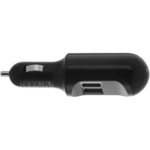 Belkin Dual-USB Auto-oplader - Zwart