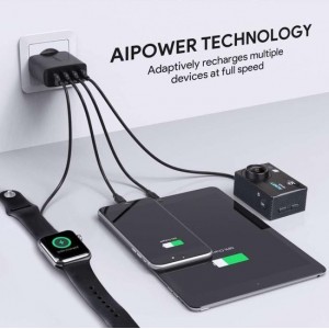 Aukey -  PA-U48 Wall Charger 40W - Zwart