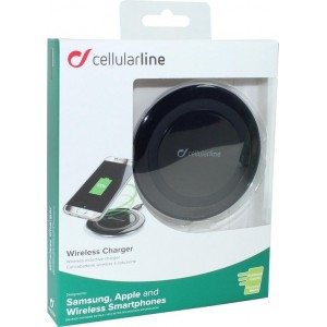 Cellularline WIRELESSPAD oplader voor mobiele apparatuur Binnen Zwart