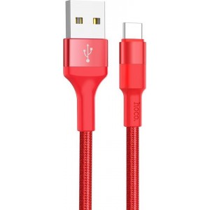 Hoco - X26 Xpress USB-C naar USB Kabel - Rood