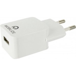 Mobilize Travel Charger Single USB 2.1A White