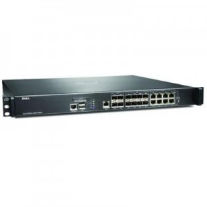DELL firewall: SonicWALL NSA 6600 - Security appliance - with 2 years SonicWALL Comprehensive Gateway Security Suite - .....