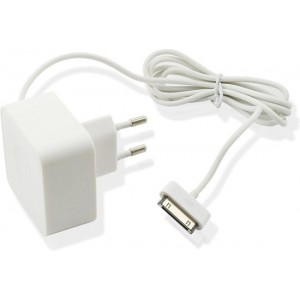 Muvit thuislader Apple 30-pin connector - wit - 1 Amp - 1.2m