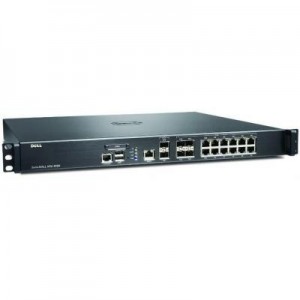 DELL firewall: SonicWALL NSA 4600 High Availability - Security appliance - Gigabit LAN, 10 Gigabit LAN - 1U