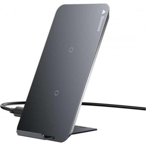 Baseus -  Wireless Charging Pad Stand - Zwart