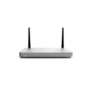 Cisco firewall: MX67C, WAN: 1 × 1 GbE, LAN: 4 × 1 GbE, 1 x CAT 6 LTE Cellular Modem, 1 × USB 2.0