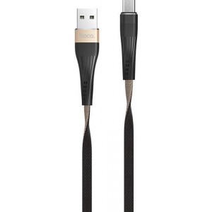 Hoco - U39 Slender Micro USB naar USB Kabel - Goud/Zwart