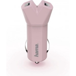 Hama Design Line Auto Roze oplader voor mobiele apparatuur