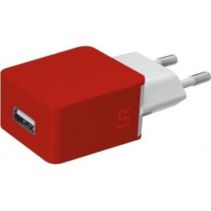 Trust Mobile - USB Thuislader - 5W - USB - Rood