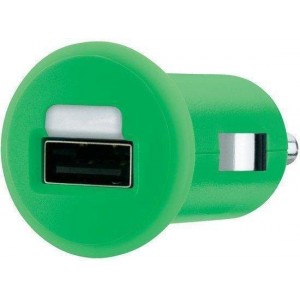 Belkin Micro Autolader USB - 1A - Groen