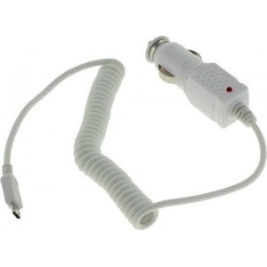 USB Micro autolader - 1A - 1,2 meter