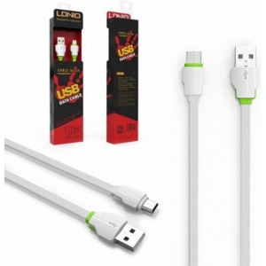 LDNIO LS04  Micro USB oplaad kabel geschikt voor o.a Nokia Lumia 730 735 830 930