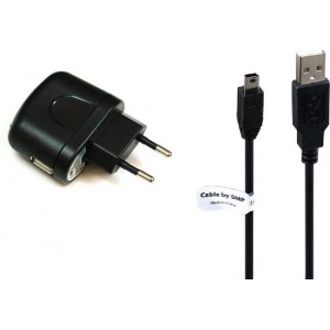 1A oplader en oplaadkabel. 1 m Oplaadsnoer met adapter stekker Past ook op Alcatel