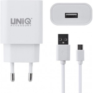 UNIQ Accessory Qualcomm 2.0 Quick travel charger - Micro USB Wit (CE)