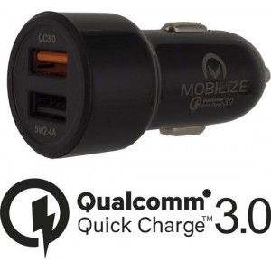 Mobilize Autolader Smart 2xusb Qualcomm 3.0