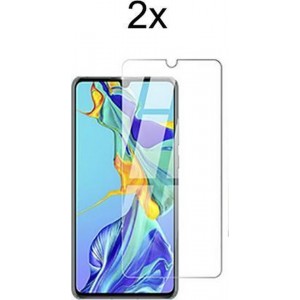 Huawei P30 Lite Screenprotector Glas - Huawei P30 Lite New Edition Screenprotector Glas - 2x Tempered Glass Screen Protector